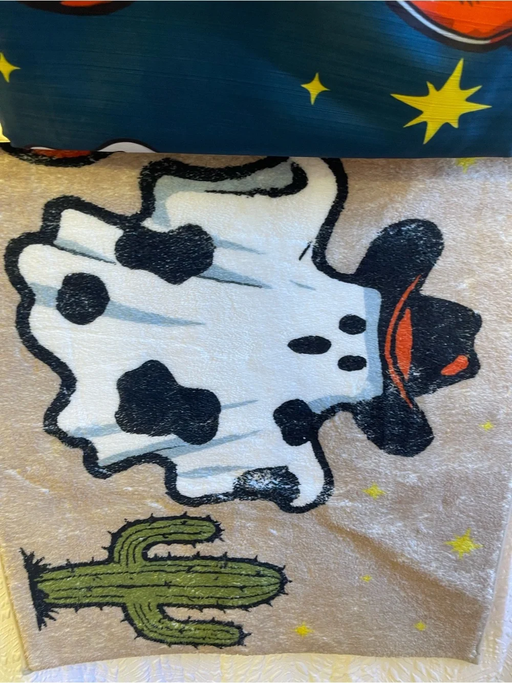 Wrangler Halloween Multi-Piece Shower Curtain & Bath Rug Set - NWT **